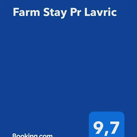 Farm Pr Lavric Bivanje na kmetiji *